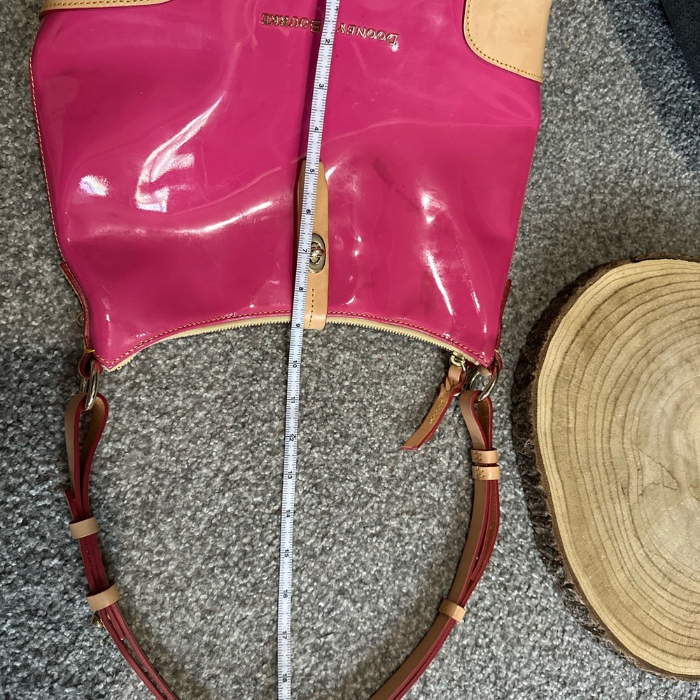 Dooney & Bourke Pink and Tan Women's Bag AS IS - Picture 12 of 15